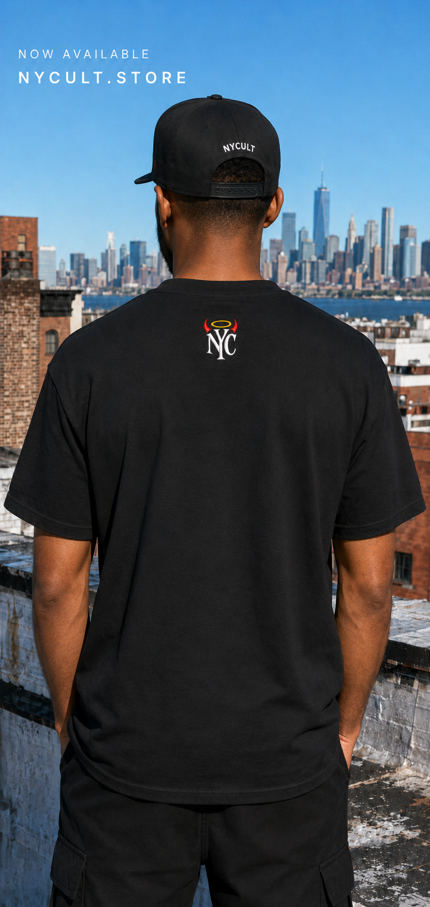 NYCULT Leopard Assembly Heavyweight Tee