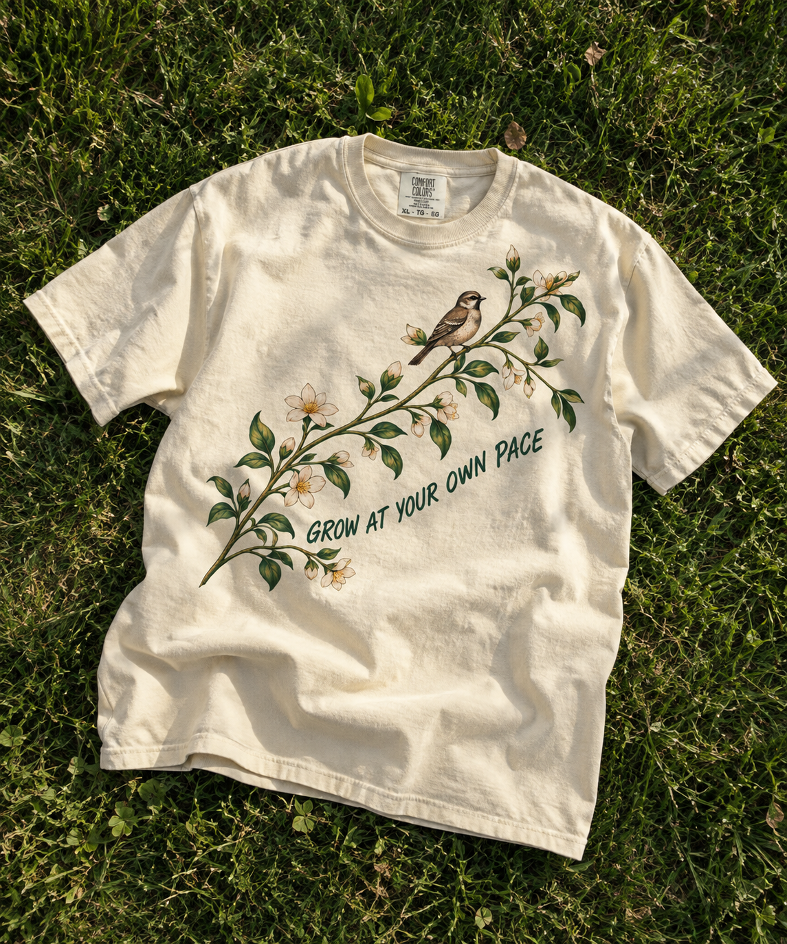 GROW AT YOUR OWN PACE TEE