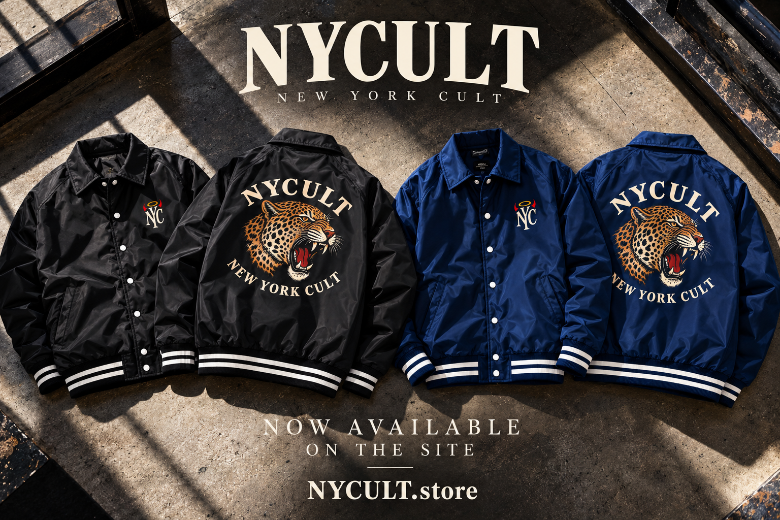 NYCULT New York Cult Leopard Jacket