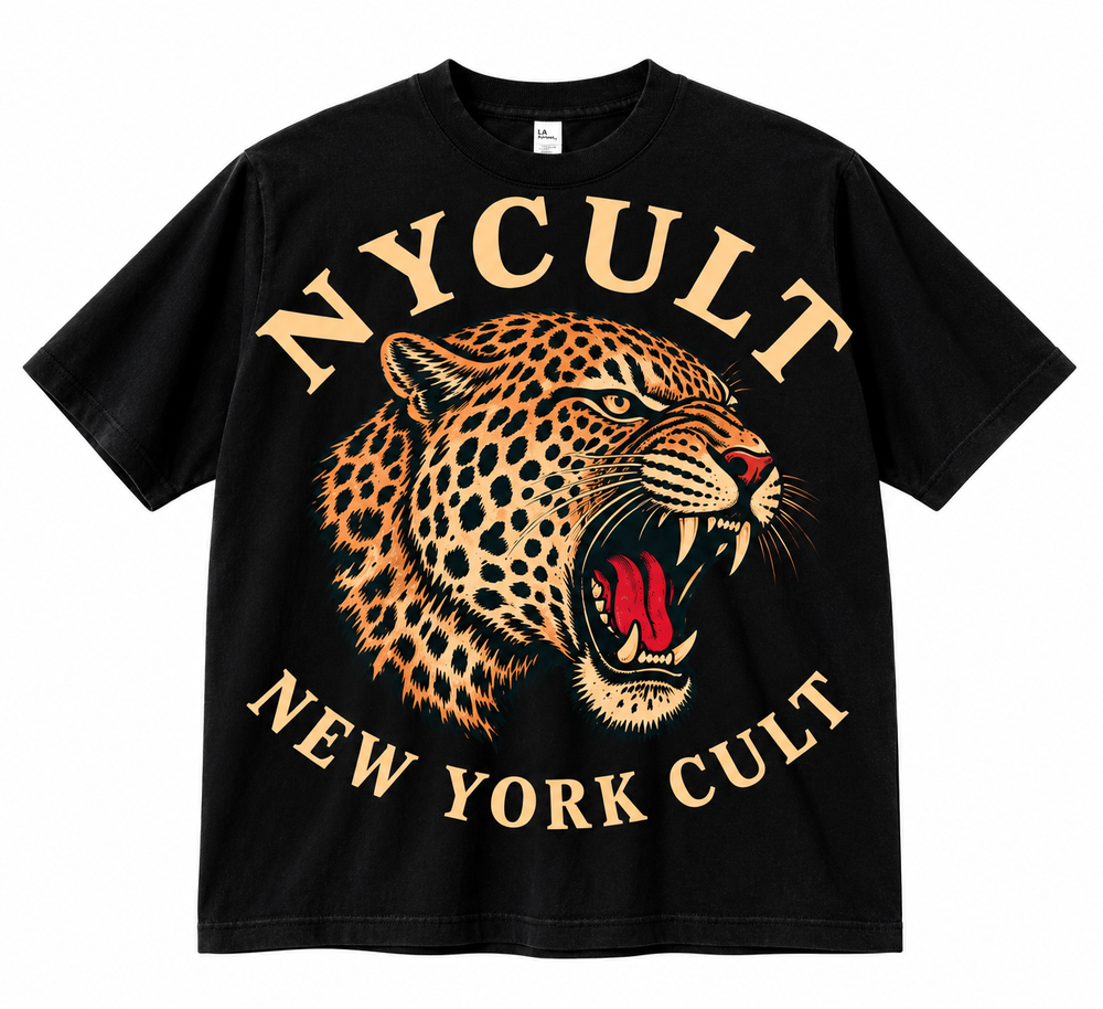 NYCULT New York Cult Jumbo Leopard Tee